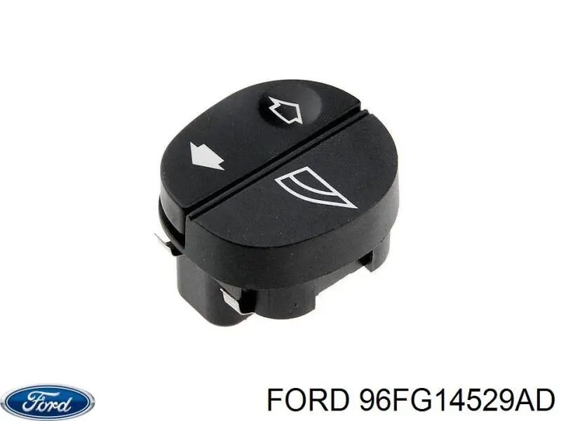 Купити 96FG14529AD Ford Кнопка вмикання двигуна склопідіймача передня права
