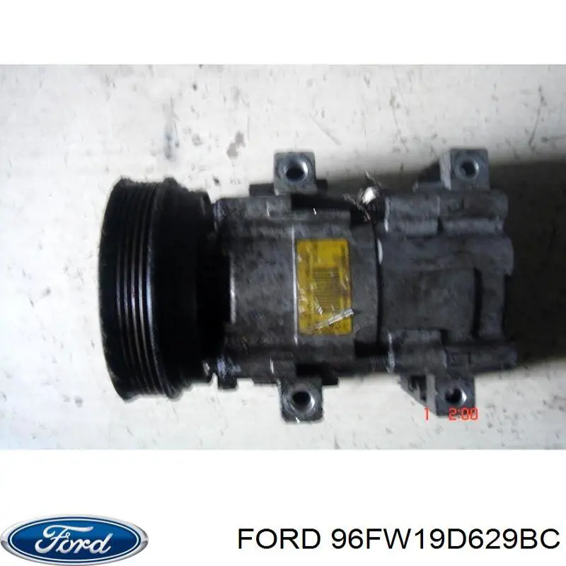 Компресор системи кондиціювання Ford 96FW19D629BC ціна, від 91.27 USD