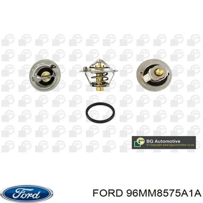 Купити 96MM8575A1A Ford Термостат в корпусі