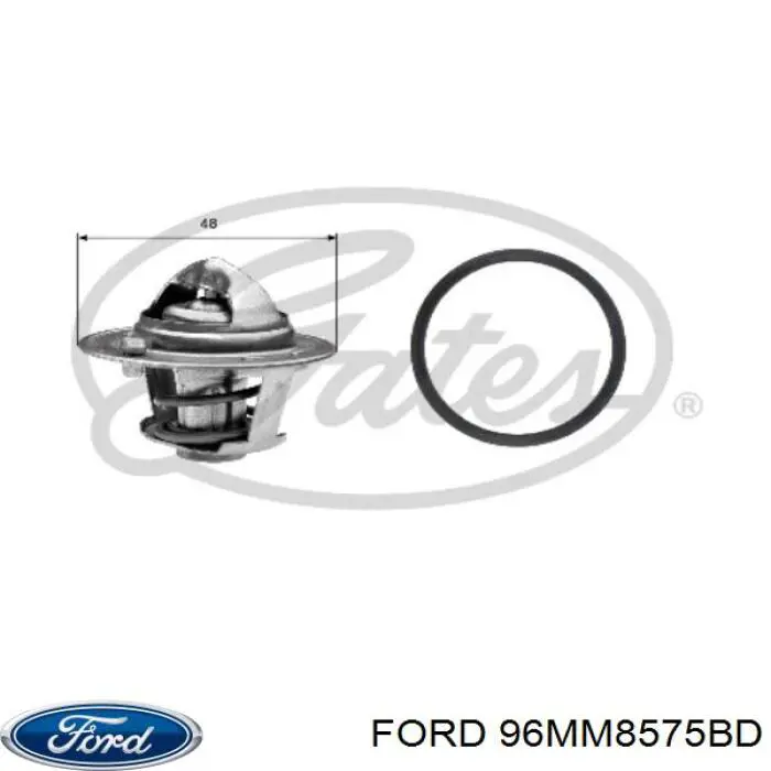 96MM8575BD Ford Авто термостат