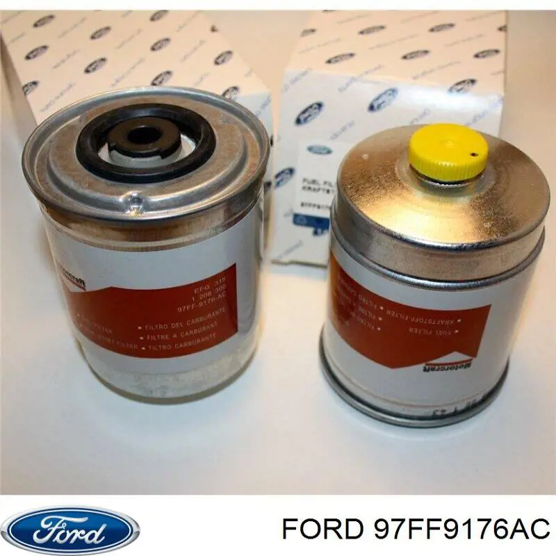 Фільтр тонкого очищення палива Ford 97FF9176AC ціна, від 11.62 USD