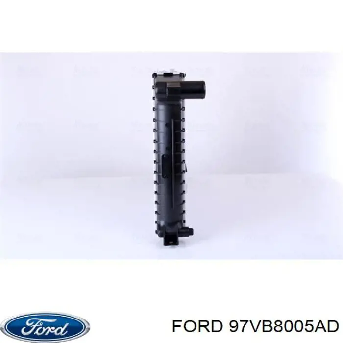 Радіатор 97VB8005AD Ford