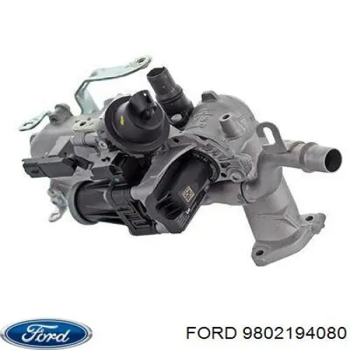 9802194080 Ford Радіатор системи EGR рециркуляції вихлопних газів