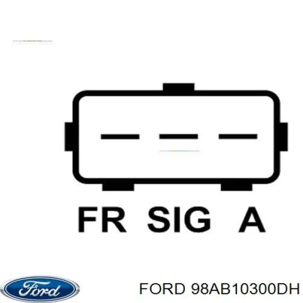 Генератор 98AB10300DH Ford