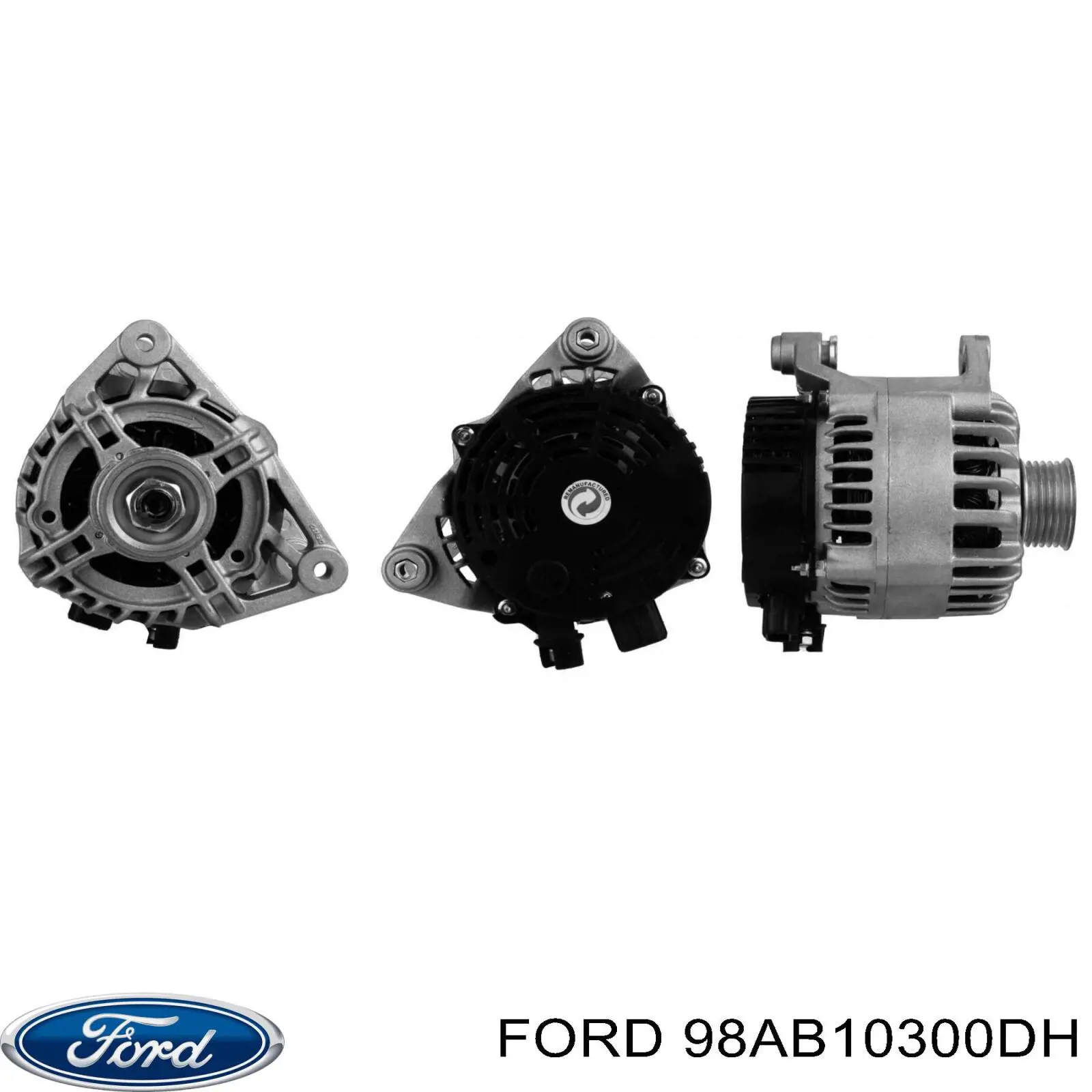Генератор Ford 98AB10300DH ціна, від 142.80 USD