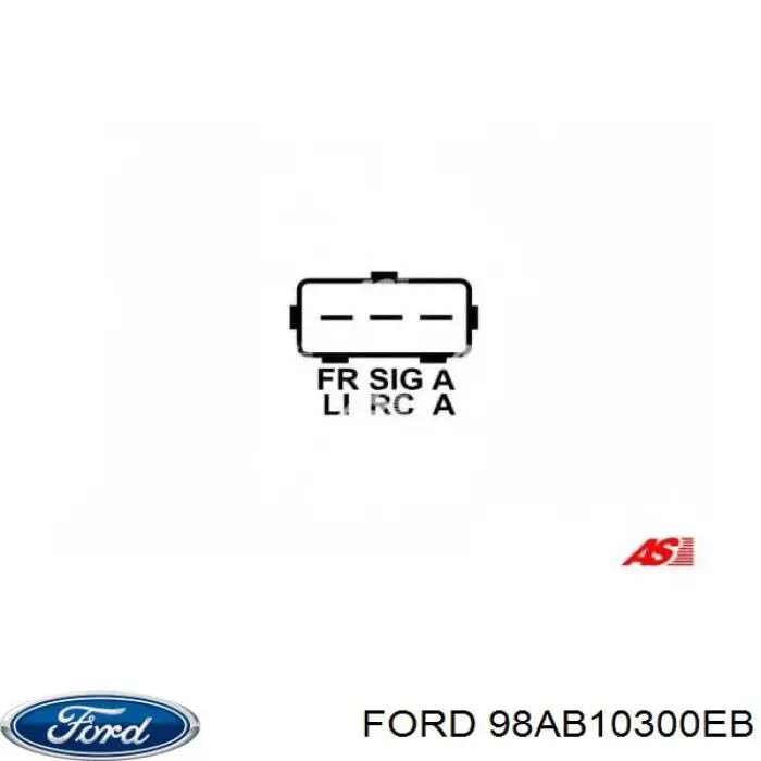 Генератор Ford 98AB10300EB ціна, від 136.62 USD