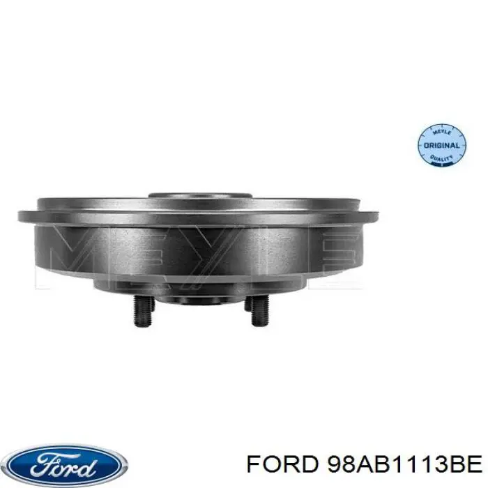 Купити 98AB1113BE Ford Барабан гальмівний задній