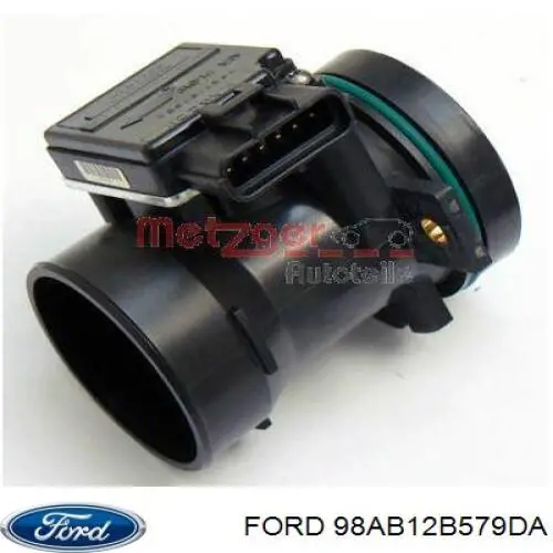 98AB12B579DA Ford Датчик витрати повітря