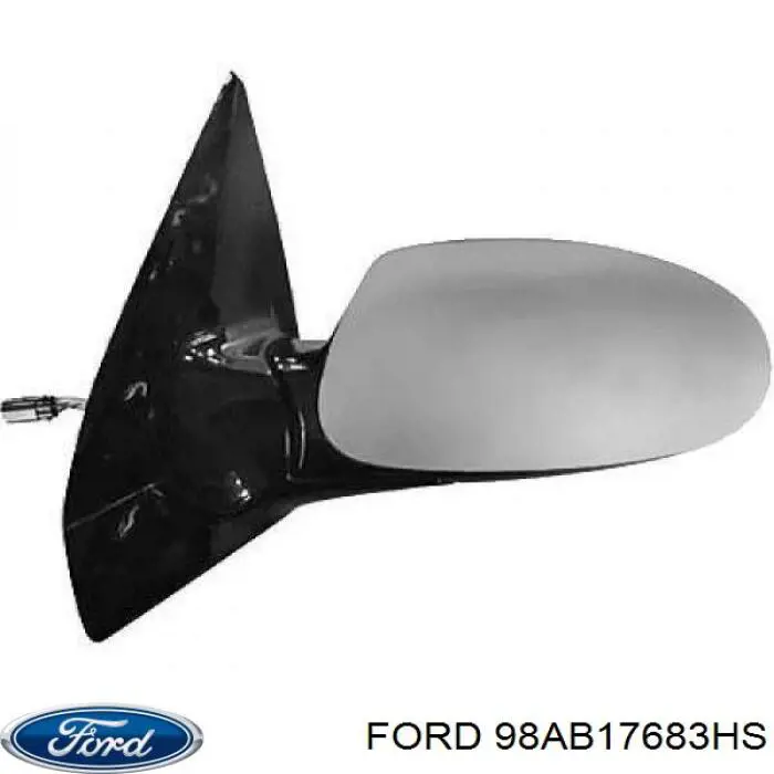 Ліве бічне дзеркало Ford 98AB17683HS ціна, від 33.64 USD