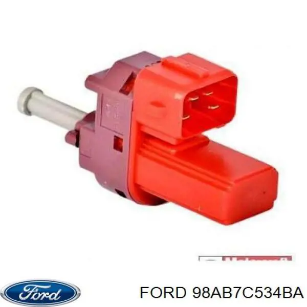 Датчик включення зчеплення Ford 98AB7C534BA ціна, від 4.56 USD