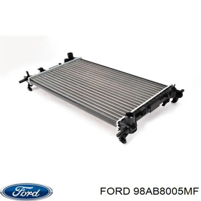 Радіатор 98AB8005MF Ford
