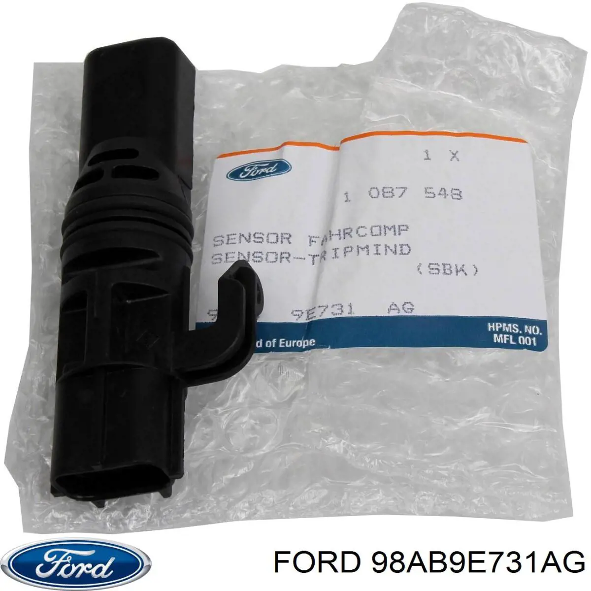 Купити 98AB9E731AG Ford Датчик швидкості обертання валу АКПП