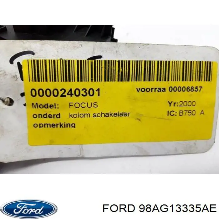 Купити 98AG13335AE Ford Перемикач підрульовий, лівий