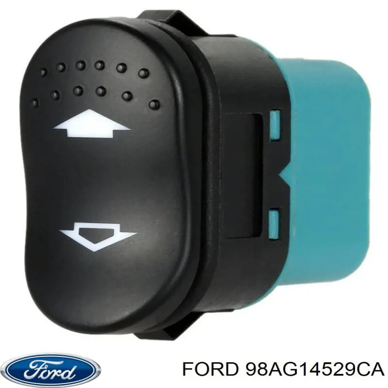 Купити 1091485 Ford Кнопка вмикання двигуна склопідіймача передня права