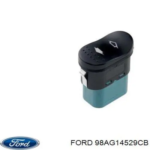 Купити 1091485 Ford Кнопка вмикання двигуна склопідіймача передня права