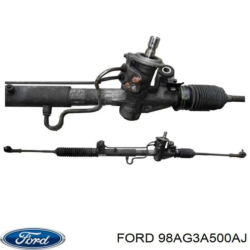 Управління рульове в зборі Ford 98AG3A500AJ ціна, від 101.33 USD