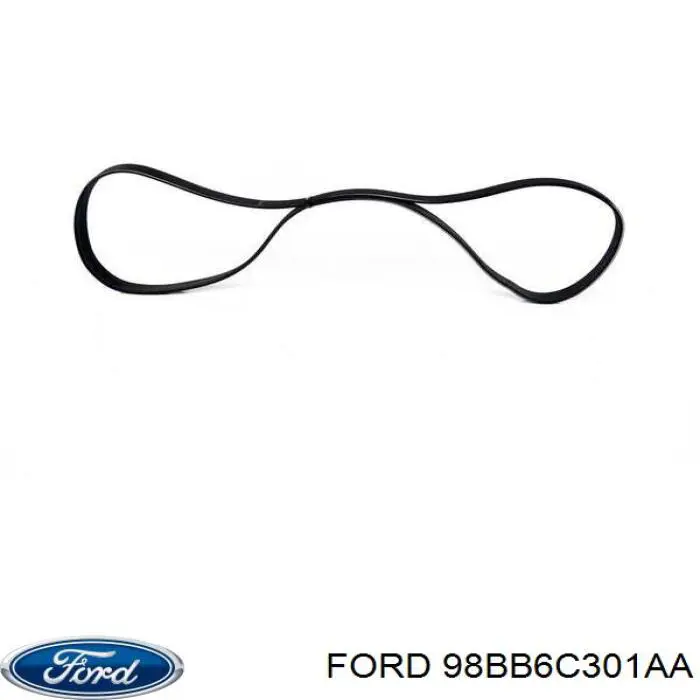 Купити 98BB6C301AA Ford Ремінь генератора