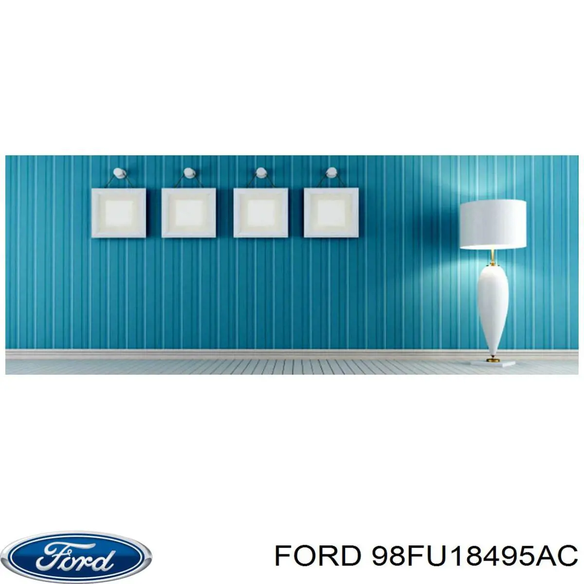 Купити 98FU18495AC Ford Кран пічки