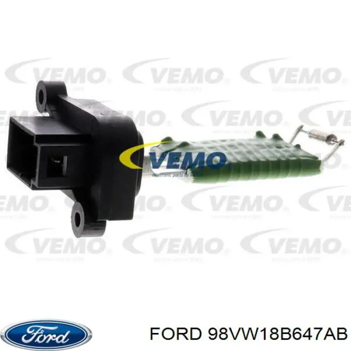 Купити 98VW18B647AB Ford Їжак обігрівача