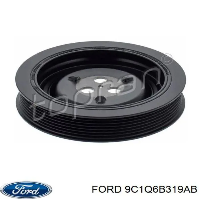 Шків колінвала (демпфер ) Ford 9C1Q6B319AB ціна, від 32.50 USD