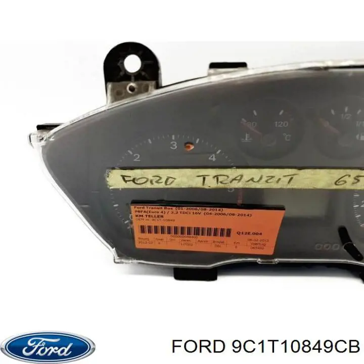 Приладова дошка-щиток приладів 9C1T10849CB Ford