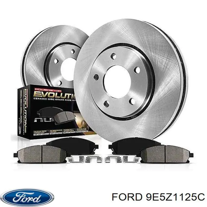 9E5Z1125C Ford Гальмо дискове переднє