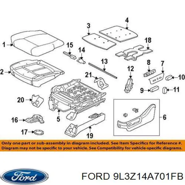  Ford 9L3Z14A701FB ціна, від 32.45 USD
