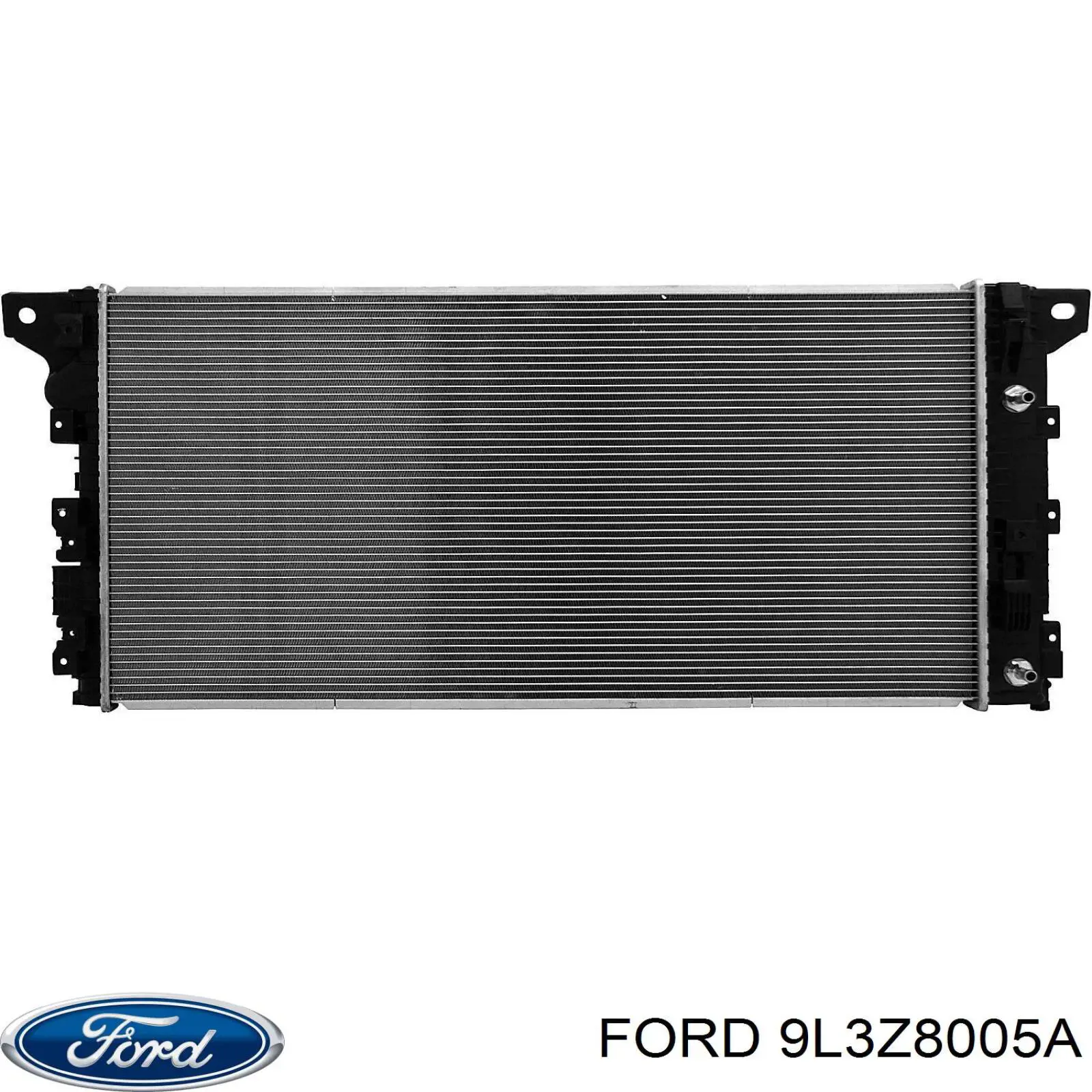 Радіатор основний Ford 9L3Z8005A ціна, від 122.08 USD