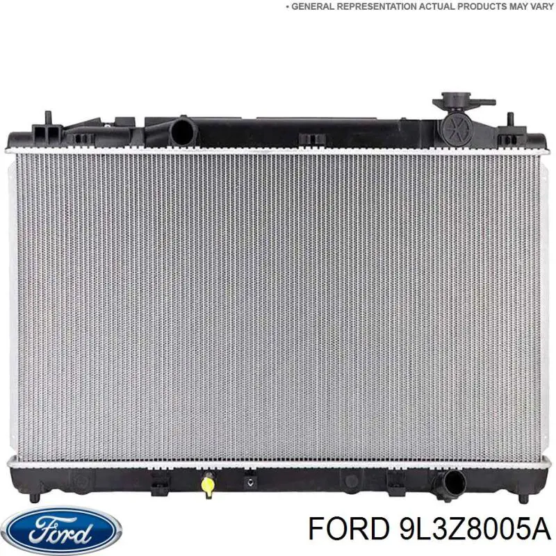 9L3Z8005A Ford Радіатор охолодження двигуна