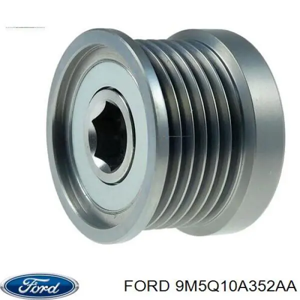 Купити 9M5Q10A352AA Ford Шків генератора
