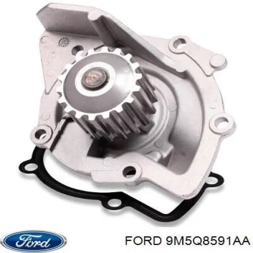 Помпа охолодження Ford 9M5Q8591AA ціна, від 38.65 USD