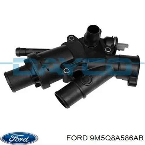 Купити 9M5Q8A586AB Ford Термостат в корпусі