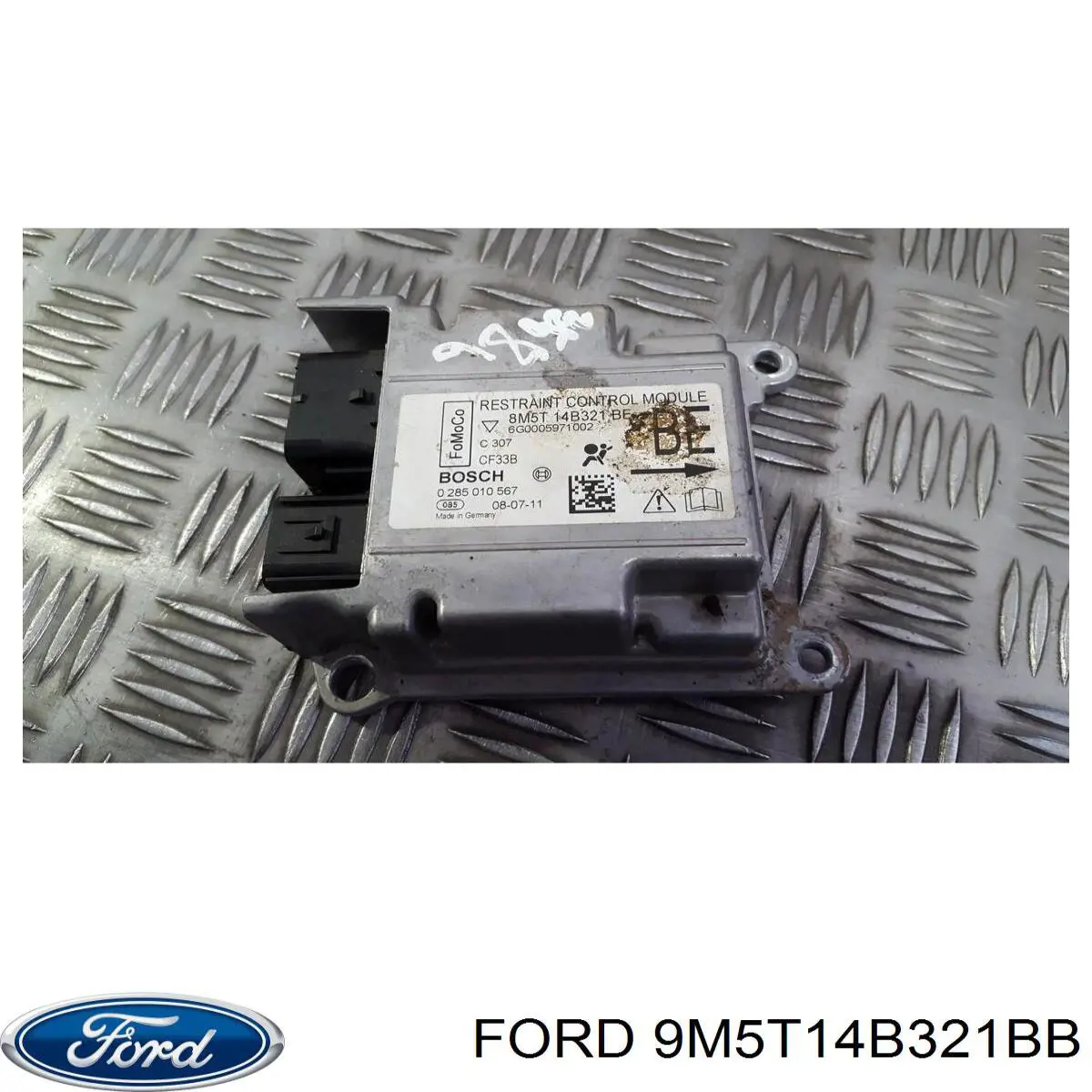 9M5T14B321BB Ford Модуль-процесор управління подушки безпеки