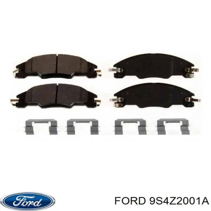 Гальмівні колодки Ford 9S4Z2001A ціна, від 35.39 USD