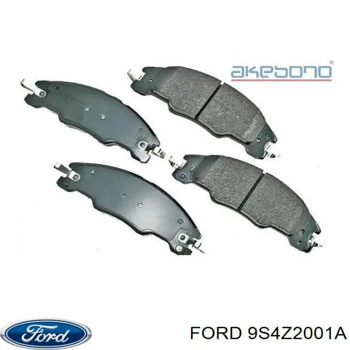 9S4Z2001A Ford Передні гальмівні колодки