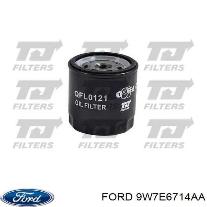 9W7E6714AA Ford Фільтр масла