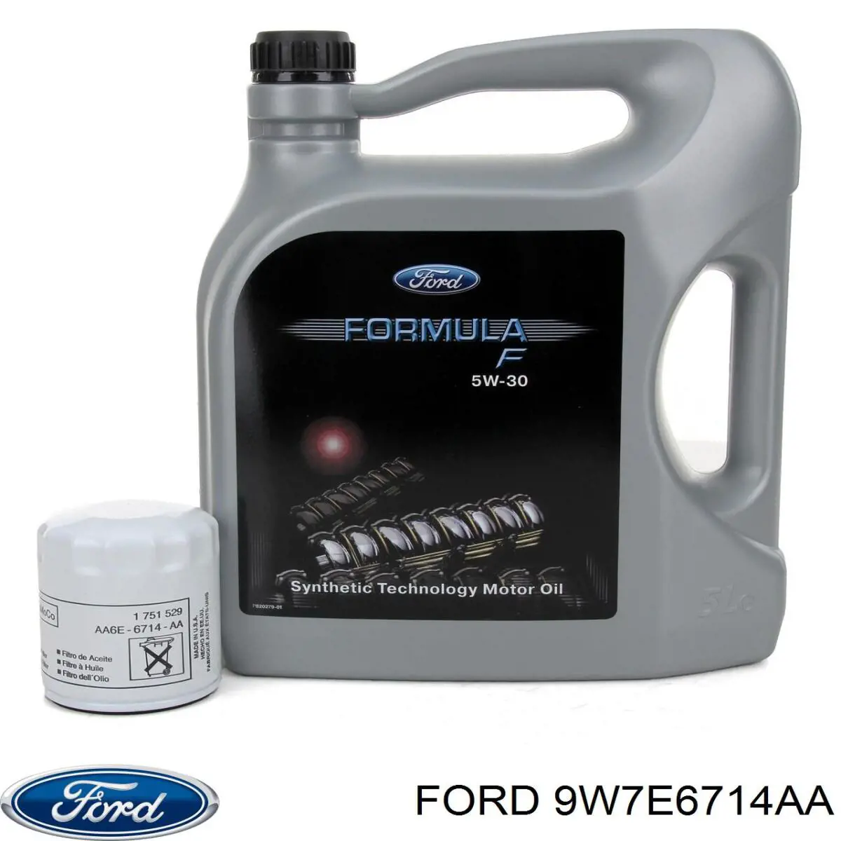 Купити 9W7E6714AA Ford Фільтр очищення масла відцентровий