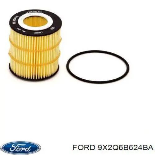 Фільтр масляний 9X2Q6B624BA Ford