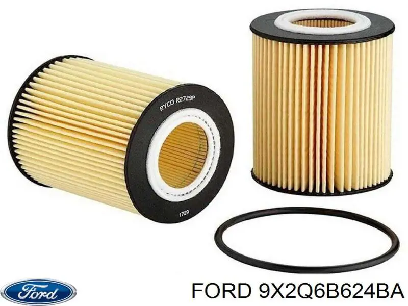 Купити 9X2Q6B624BA Ford Фільтр очищення масла відцентровий