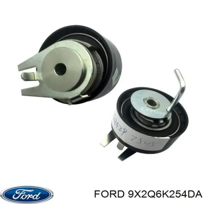 Ролик натягувача ременя ПНВТ Ford 9X2Q6K254DA ціна, від 41.46 USD