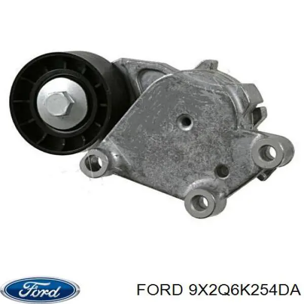 9X2Q6K254DA Ford Ролик натягувача ременя ПНВТ