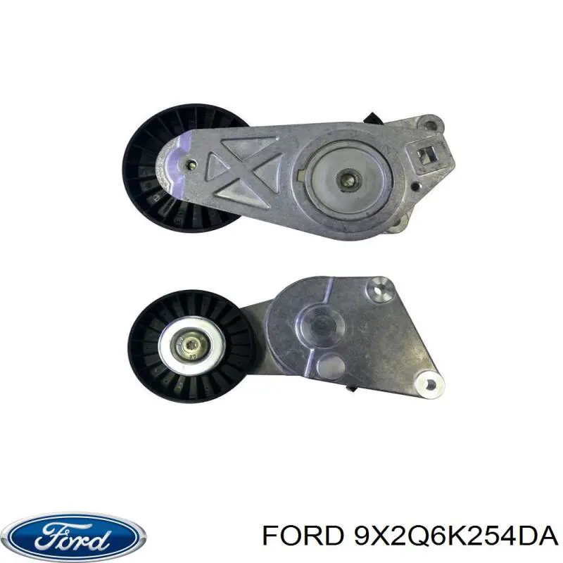 Ролик натягувача ременя ПНВТ 9X2Q6K254DA Ford