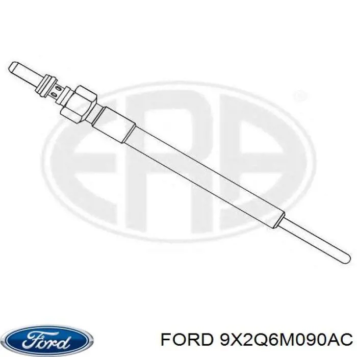 9X2Q6M090AC Ford Свічки розжарювання