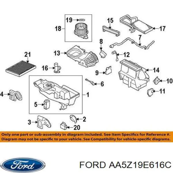  Ford AA5Z19E616C ціна, від 12.70 USD