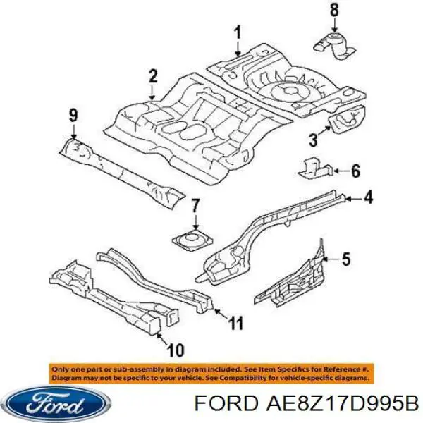  Ford AE8Z17D995B ціна, від 112.26 USD