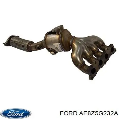 Глушник, передня частина Ford AE8Z5G232A ціна, від 143.42 USD
