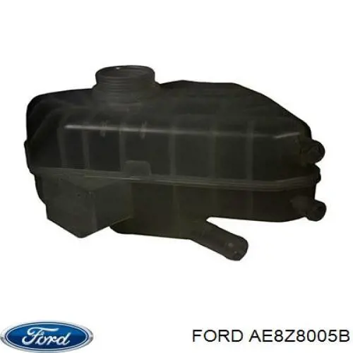AE8Z8005B Ford Радіатор охолодження двигуна
