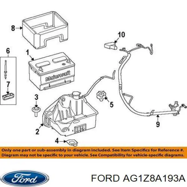 Ford AG1Z8A193A ціна, від 18.18 USD