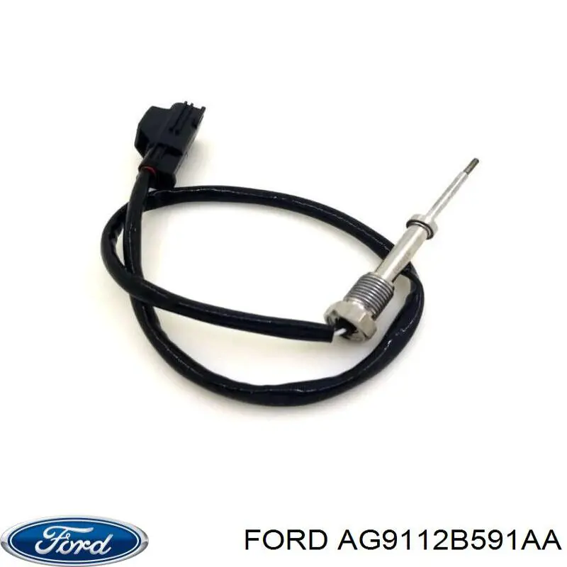 Купити AG9112B591AA Ford Датчик температури відпрацьованих газів (ВГ), в каталізаторі