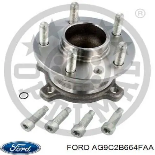 Маточина заднього колеса Ford AG9C2B664FAA